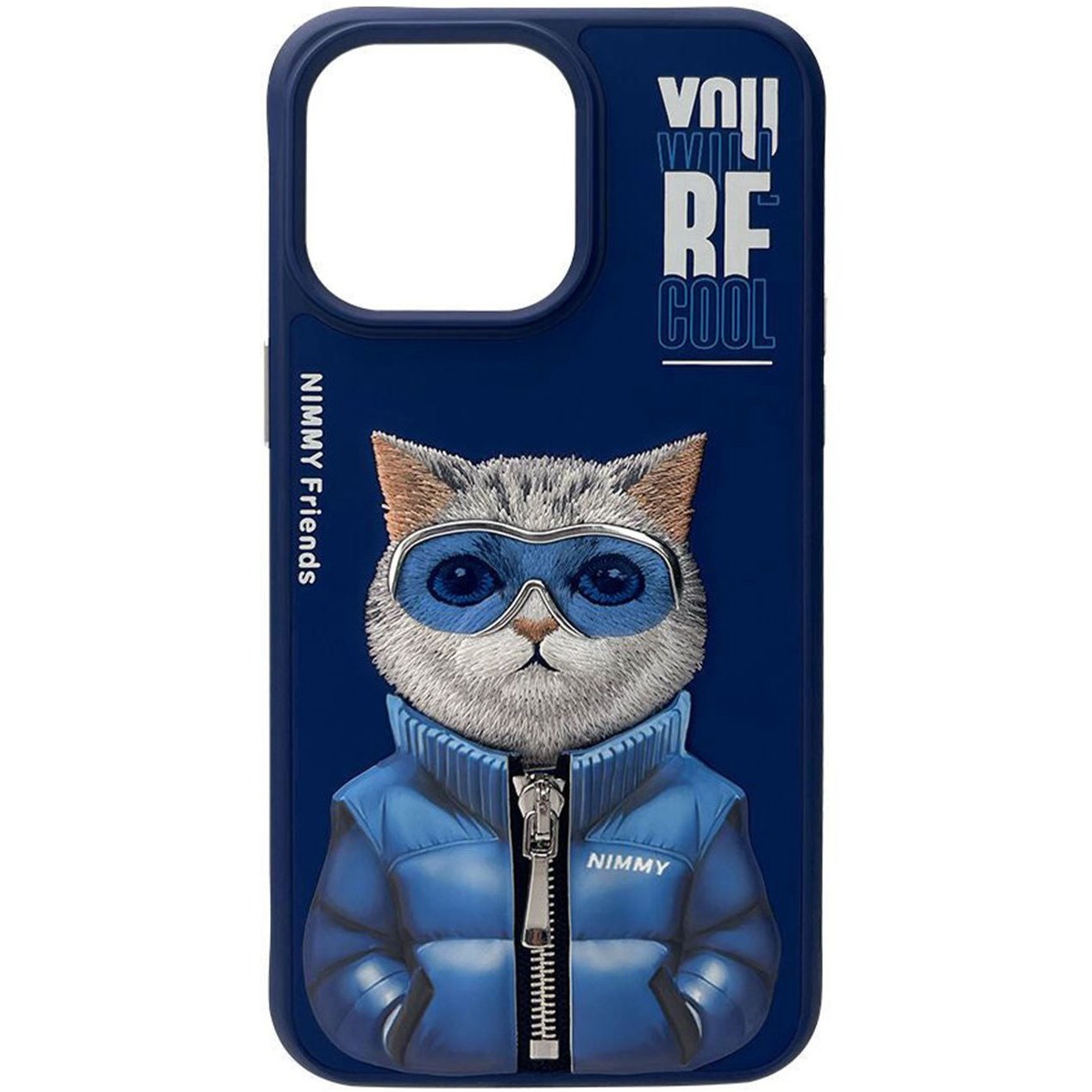 کاور NIMMY مدل گربه عینکی مناسب برای Apple iPhone 1۵ ProMax