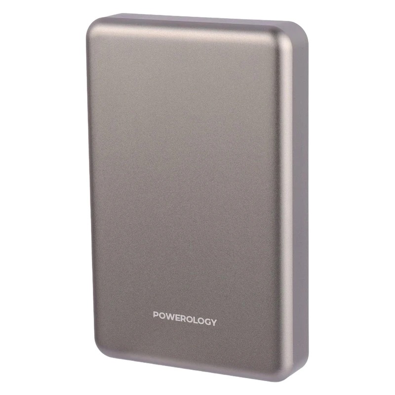 پاوربانک پاورولوجی مدل MAGSAFE ALUMINUM ظرفیت 10000 میلی آمپر ساعت